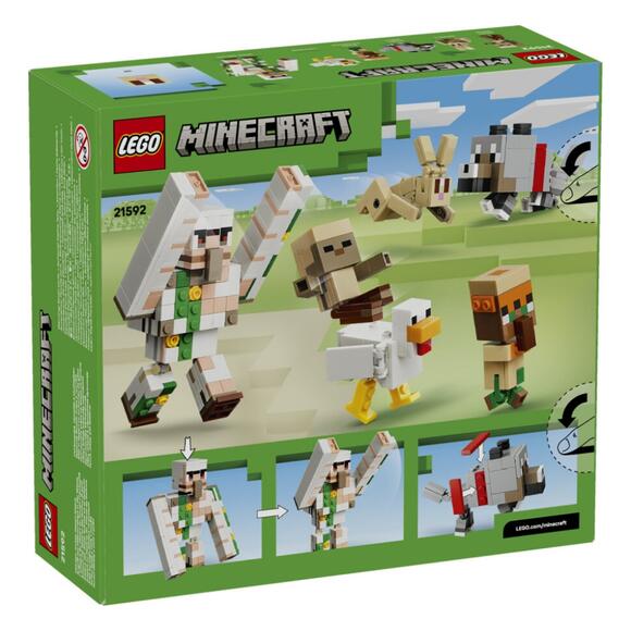 Lego Minecraft Tavuk Jokey Çöl Saldırısı 21592