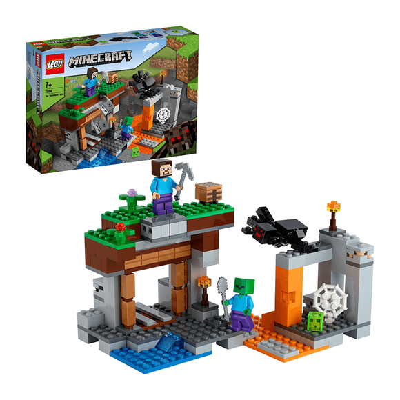 Lego Minecraft Terk Edilmiş Maden 21166