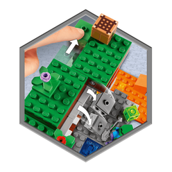 Lego Minecraft Terk Edilmiş Maden 21166 - Thumbnail