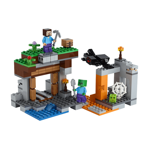 Lego Minecraft Terk Edilmiş Maden 21166