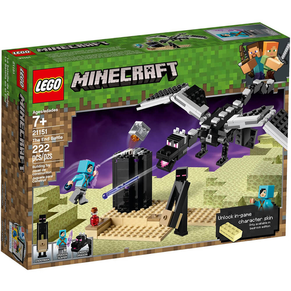 Lego Minecraft The End Battle 21151