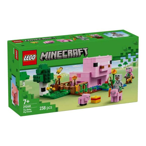 Lego Minecraft Yavru Domuz Evi 21268