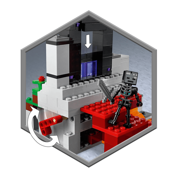 Lego Minecraft Yıkılmış Geçit 21172