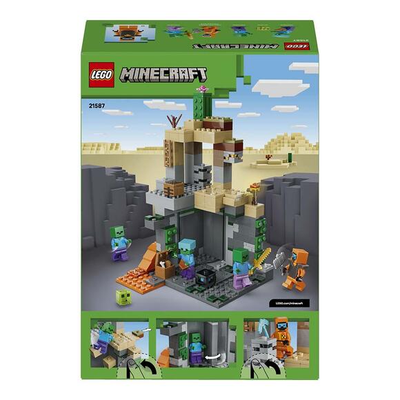Lego Minecraft Zombi Zindanı 21587