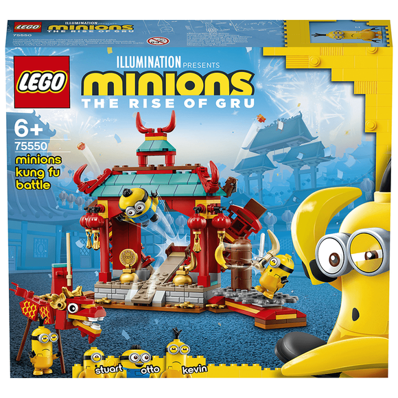 Lego Minions Minyonlar Kung Fu Dövüşü 75550