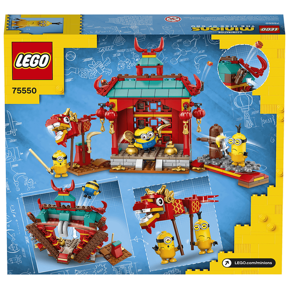 Lego Minions Minyonlar Kung Fu Dövüşü 75550
