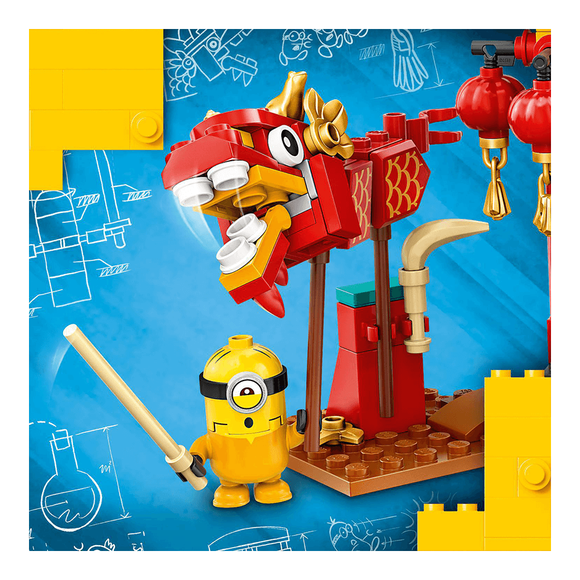 Lego Minions Minyonlar Kung Fu Dövüşü 75550