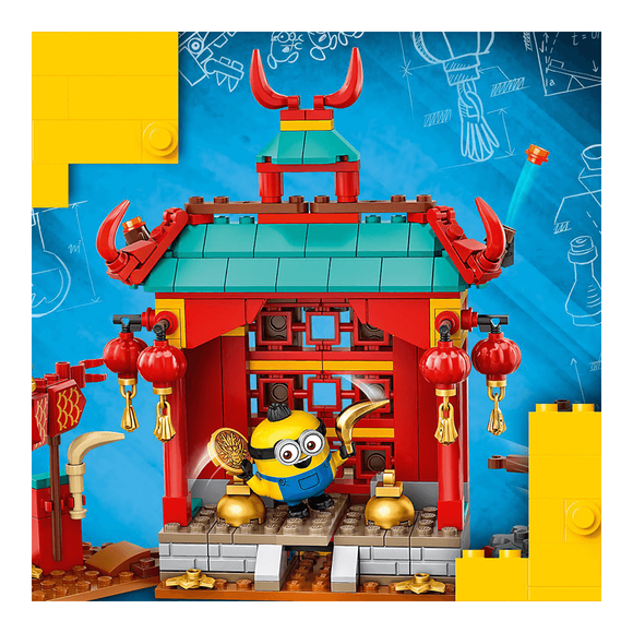 Lego Minions Minyonlar Kung Fu Dövüşü 75550