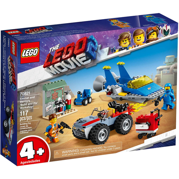 Lego Movie 2 Emmet and Benny’s Build and Fix Workshop 70821