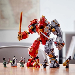 LEGO NINJAGO Ateş Taşı Robotu 71720 Yapım Seti (968 Parça) - Thumbnail