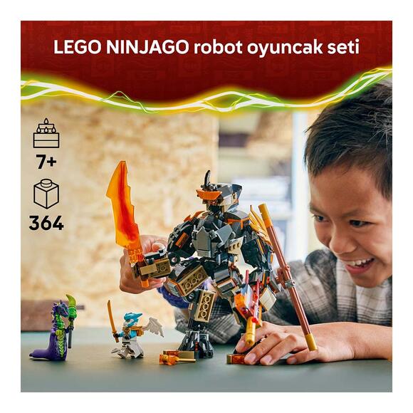 Lego Nınjago Cole’Un Görev Robotu Ve Ejderha Zane 71854