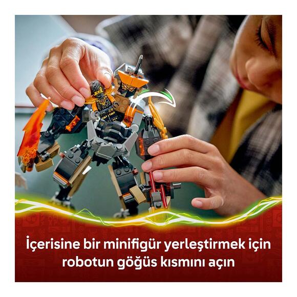 Lego Nınjago Cole’Un Görev Robotu Ve Ejderha Zane 71854