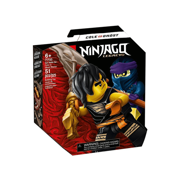 Lego Ninjago Efsanevi Savaş Seti - Cole ile Hayalet Savaşçı 71733