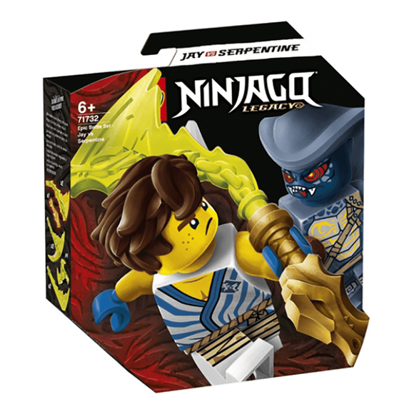 Lego Ninjago Efsanevi Savaş Seti - Jay ile Serpentine 71732
