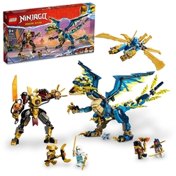 LEGO NINJAGO Element Ejderhası İmparatoriçe Robotuna Karşı 71796 Oyuncak Yapım Seti (1038 Parça) - Thumbnail