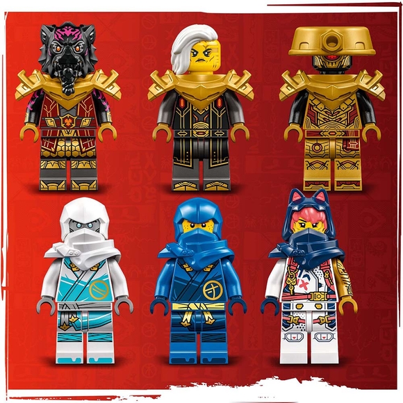 LEGO NINJAGO Element Ejderhası İmparatoriçe Robotuna Karşı 71796 Oyuncak Yapım Seti (1038 Parça)