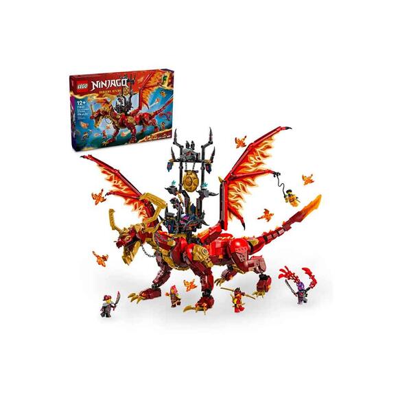 Lego Ninjago Hareket Kaynak Ejderhası Macera Oyuncağı 71822