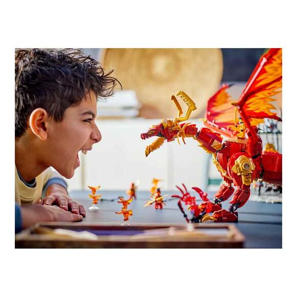 Lego Ninjago Hareket Kaynak Ejderhası Macera Oyuncağı 71822