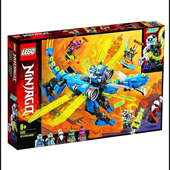 Lego Ninjago Jays Cyber Dragon 71711