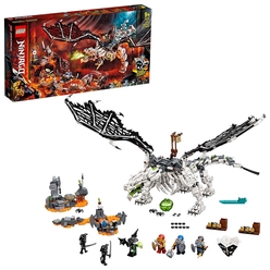 LEGO NINJAGO Kafatası Büyücüsü’nün Ejderhası 71721 Yapım Seti (1016 Parça) - Thumbnail