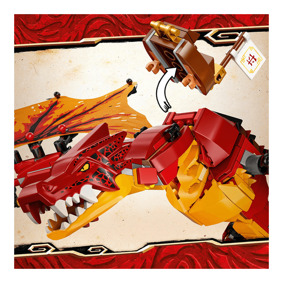 Lego Ninjago Legacy Ateş Ejderhası Saldırısı 71753