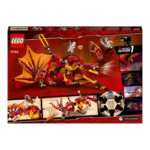 Lego Ninjago Legacy Ateş Ejderhası Saldırısı 71753