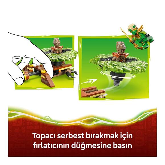 Lego Nınjago Lloyd Toprak Canavarı Topacına Karşı 71850