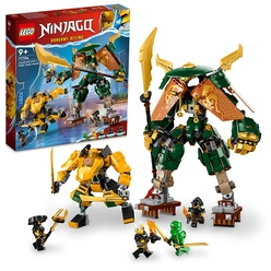 LEGO NINJAGO Lloyd ve Arin’in Ninja Ekibi Robotları 71794 Oyuncak Yapım Seti (764 Parça) - Thumbnail