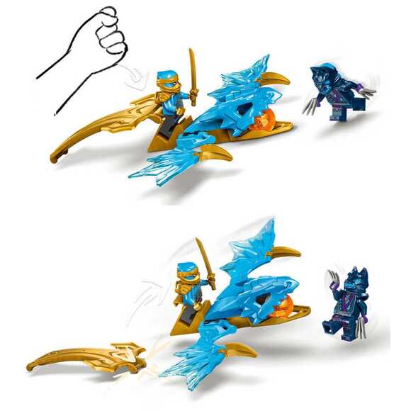 Lego Ninjago Nya’Nın Yükselen Ejderha Vuruşu 71802