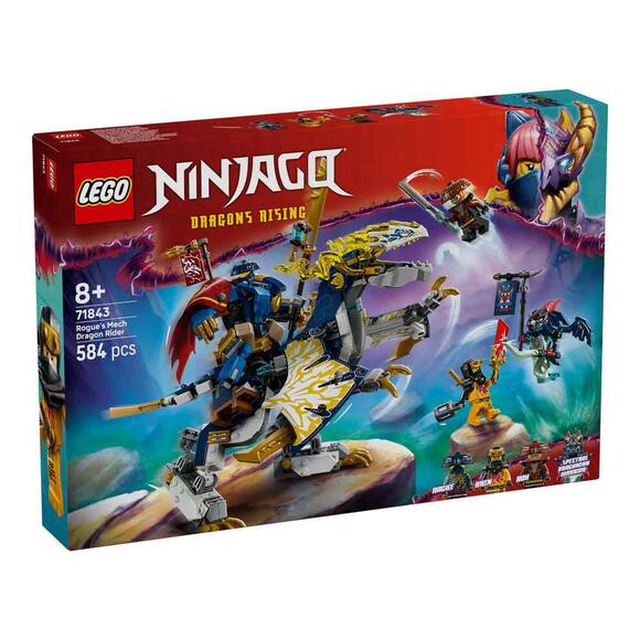 Lego Nınjago Rogue’Un Robot Ejderha Binicisi Ninja 71843