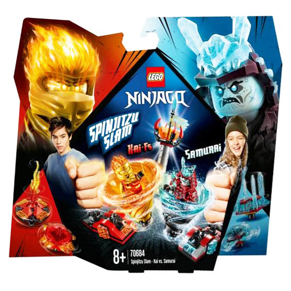 Lego Ninjago Spinjitzu Çarpışması Kai Samuraya Karşı 70684