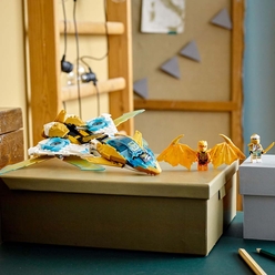 LEGO NINJAGO Zane’in Altın Ejderha Jeti 71770 Yapım Seti (258 Parça) - Thumbnail