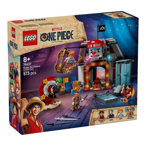Lego One Piece Palyaço Buggy’nin Sirk Çadırı 75637