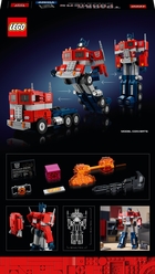 LEGO Optimus Prime 10302 Yapım Seti (1508 Parça) - Thumbnail