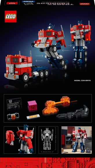 LEGO Optimus Prime 10302 Yapım Seti (1508 Parça)
