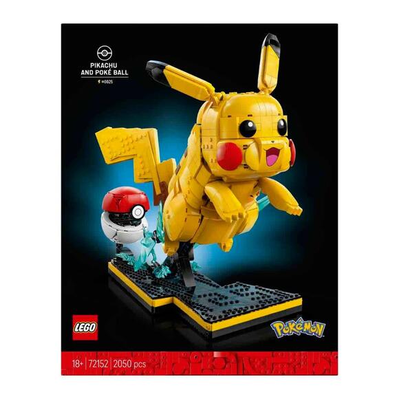Lego Pokemon Pikachu ve Poké Topu 72152