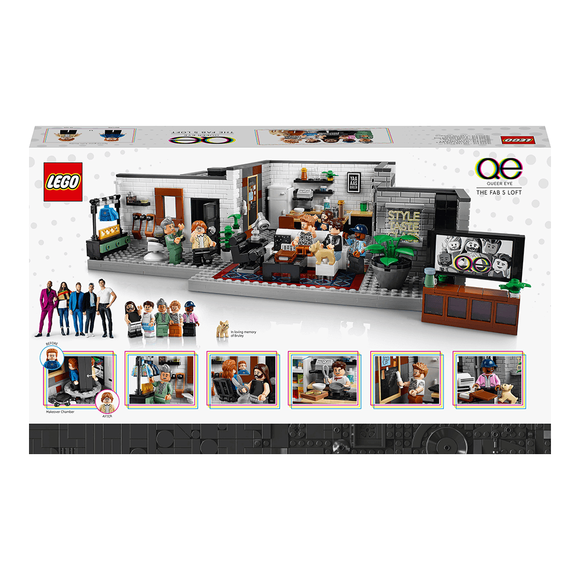 Lego Queer Eye - Fab 5 Çatı Katı 10291