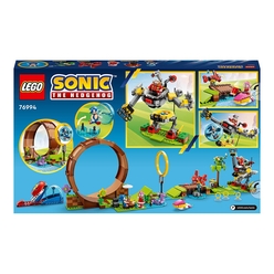 LEGO Sonic the Hedgehog Sonic Green Hill Zone Daire Engeli 76994 (802 Parça) - Thumbnail