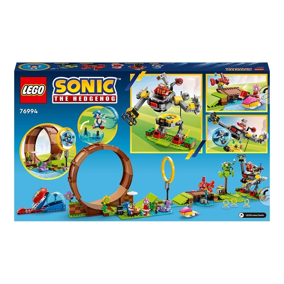 LEGO Sonic the Hedgehog Sonic Green Hill Zone Daire Engeli 76994 (802 Parça)