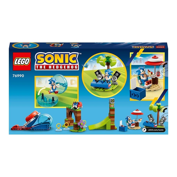 LEGO Sonic the Hedgehog Sonic Hız Küresi Meydan Okuması 76990 Yapım Seti (292 Parça)