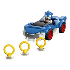 Lego Sonic The Hedgehog Sonic Şimşek Araba 77117 - Thumbnail