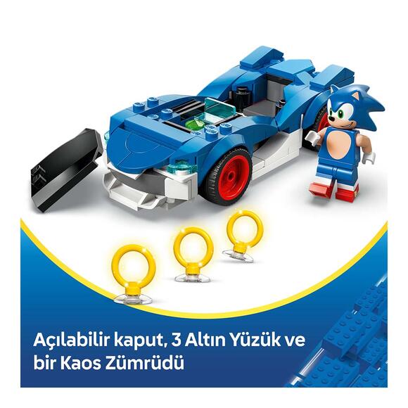 Lego Sonic The Hedgehog Sonic Şimşek Araba 77117