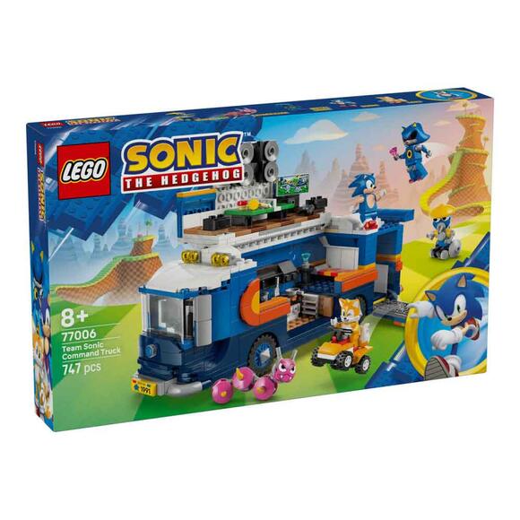 Lego Sonic the Hedgehog Sonic Takımı Komuta Kamyonu Video Oyunu 77006