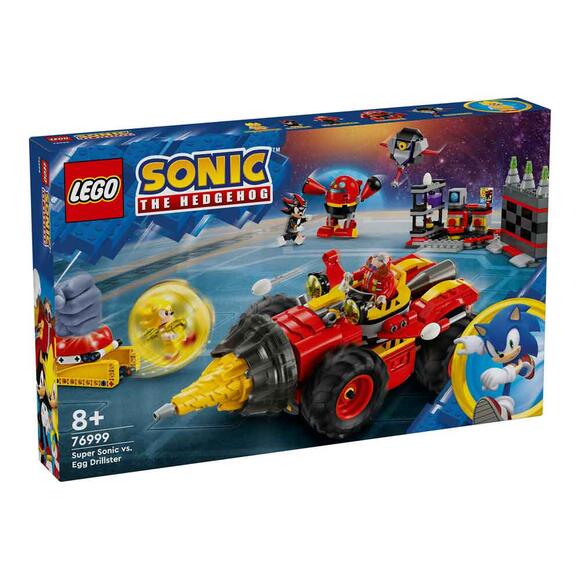 Lego Sonic The Hedgehog Super Sonic Egg Drillster’A Karşı 76999