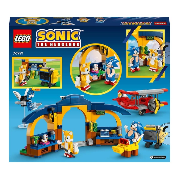 LEGO Sonic the Hedgehog Tails’in Atölyesi ve Tornado Uçağı 76991 (376 Parça)