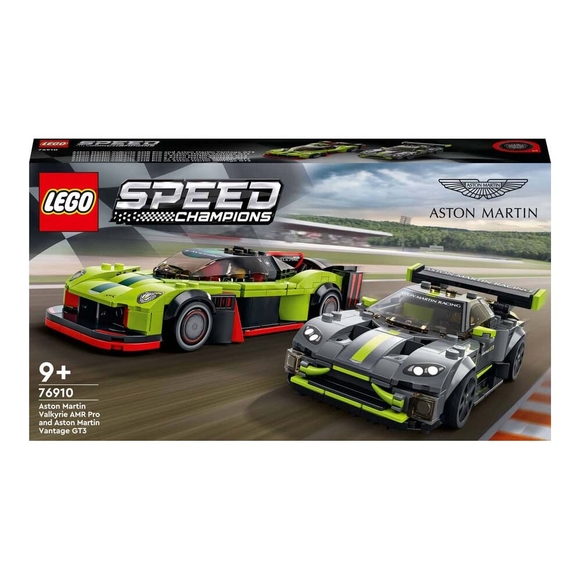 Lego Speed Champions Aston Martin Valkyrie AMR Pro ve Aston Martin Vantage GT3 76910