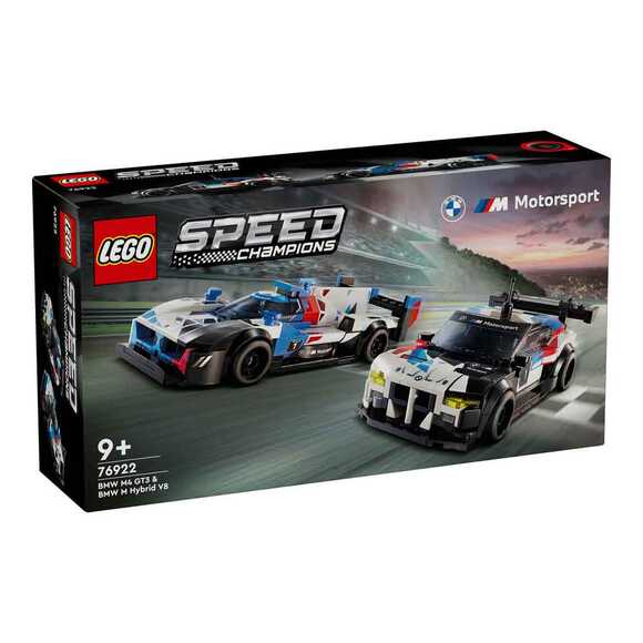 Lego Speed Champions BMW M4 GT3 ve BMW M Hybrid V8 Yarış Arabaları 76922 (676 Parça)