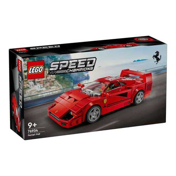Lego Speed Champions Ferrari F40 Süper Araba Oyuncak Araç 76934 (318 Parça)