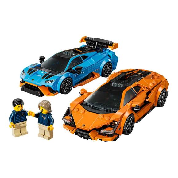 Lego Speed Champions Lamborghini Revuelto ve Huracán STO 77238