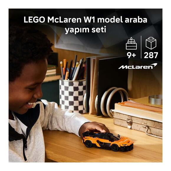 Lego Speed Champions Mclaren W1 Gerçek Süper Araba 77257